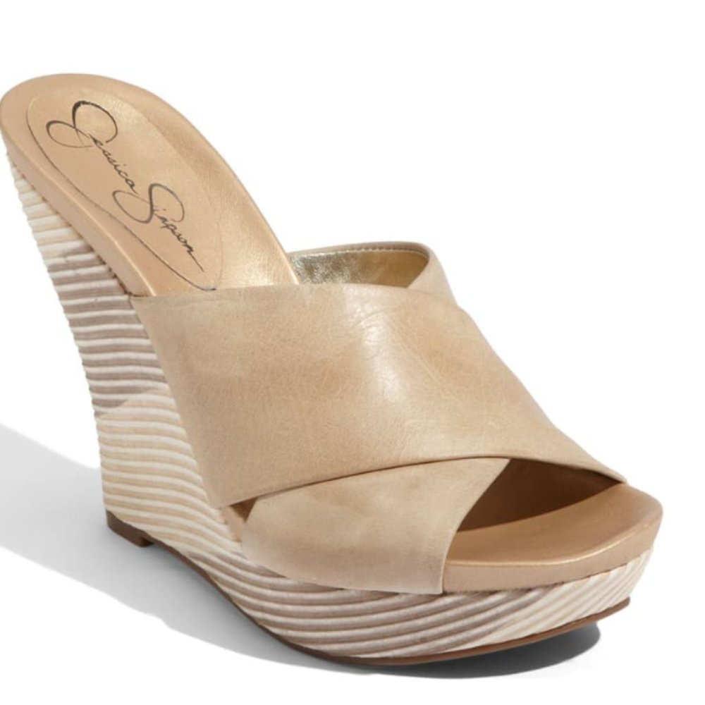 Jessica Simpson - Gemy Slip On Wedge Heels